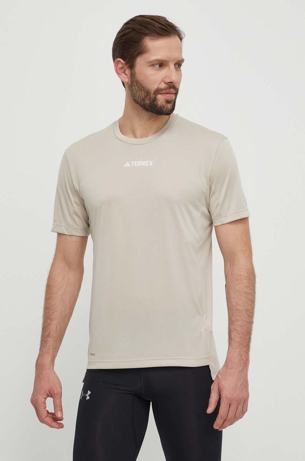 adidas TERREX Sportska majica kratkih rukava adidas TERREX Multi boja: bež, bez uzorka, IP4779