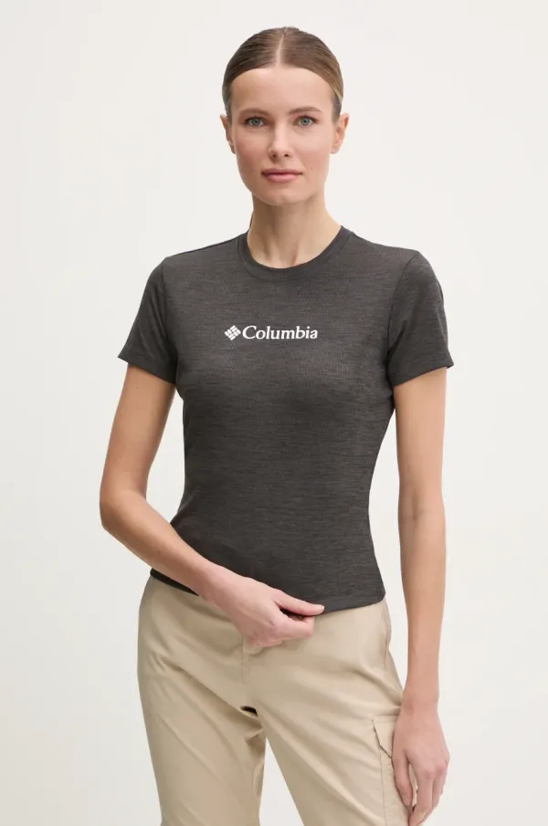 Columbia Sportska majica kratkih rukava Columbia Columbia Move boja: crna, 2103691