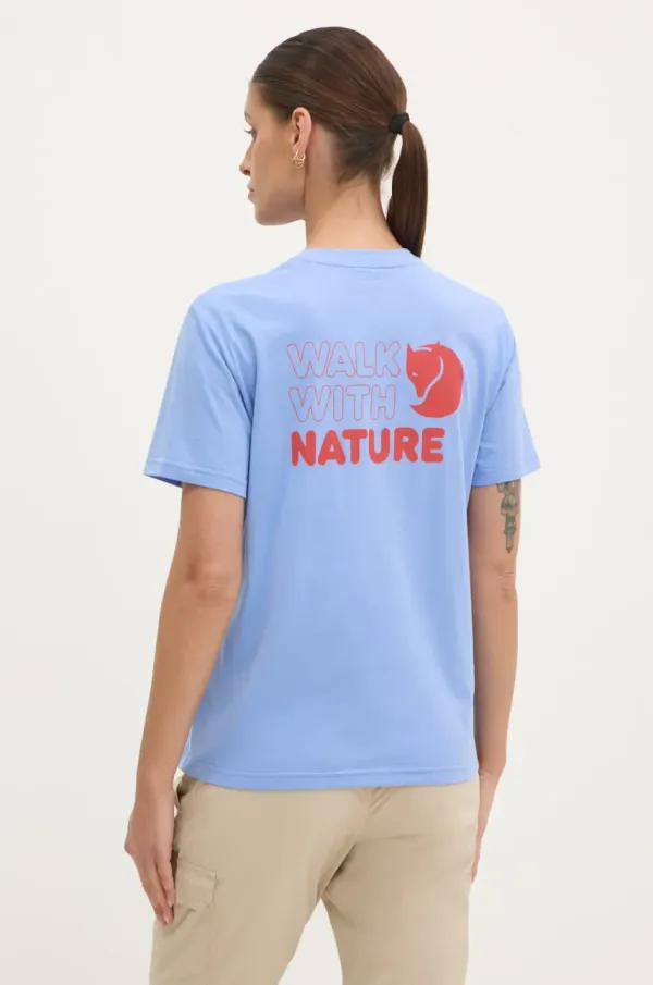 Fjallraven Sportska majica kratkih rukava Fjallraven Walk With Nature F14600171