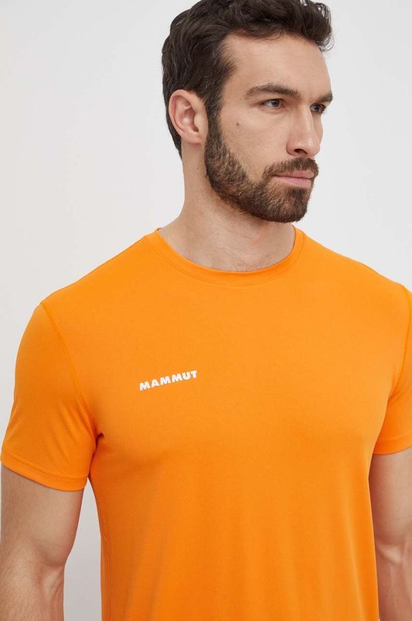 Mammut Sportska majica kratkih rukava Mammut boja: narančasta, bez uzorka