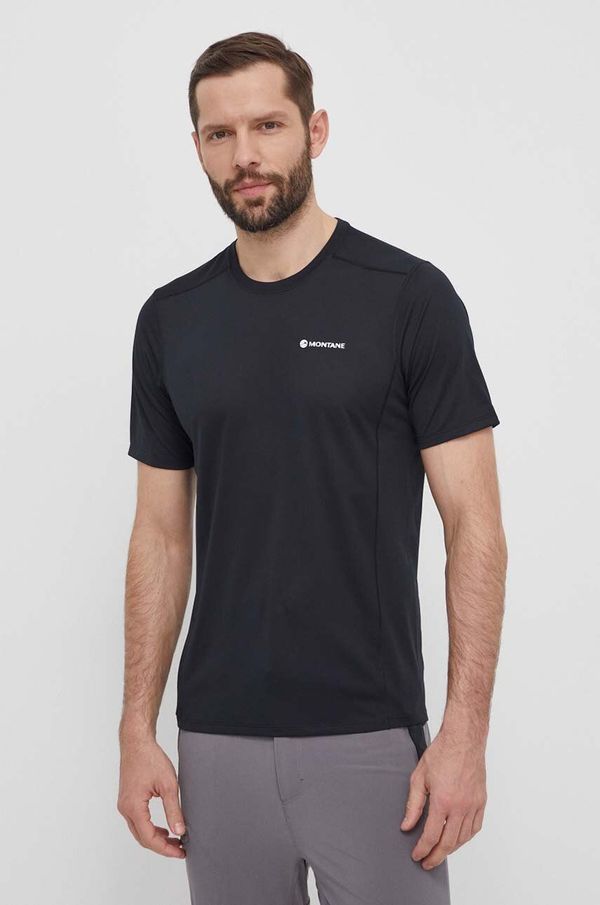 Montane Sportska majica kratkih rukava Montane Dart Lite boja: crna, bez uzorka, MDITS15