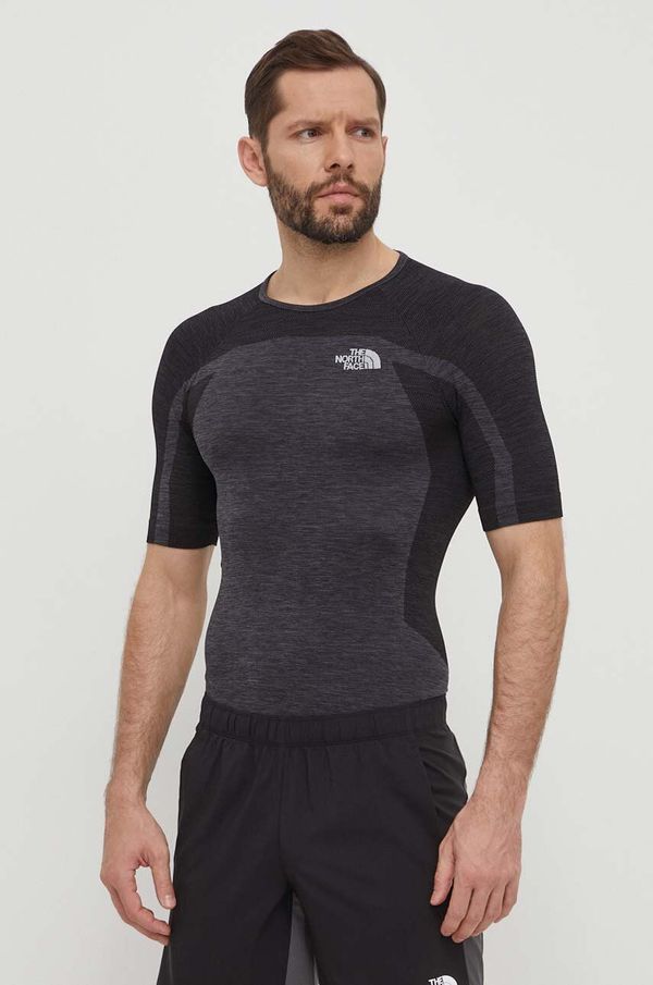 The North Face Sportska majica kratkih rukava The North Face Mountain Athletics Lab boja: siva, s uzorkom, NF0A87CHWUO1