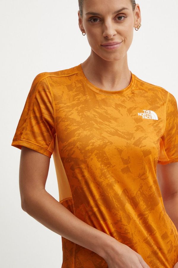 The North Face Sportska majica kratkih rukava The North Face Sunriser boja: narančasta, NF0A84LF7OA1