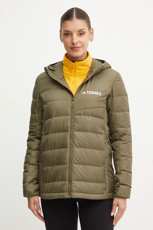 adidas TERREX Sportska pernata jakna adidas TERREX Multi boja: zelena, za prijelazno razdoblje, JE6718