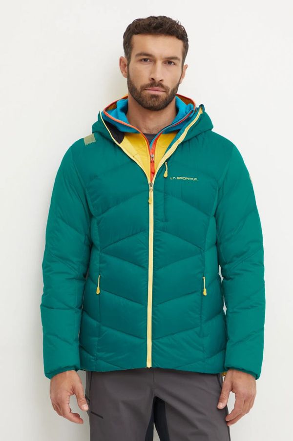La Sportiva Sportska pernata jakna LA Sportiva Bivouac Down boja: zelena, za prijelazno razdoblje, L83733735
