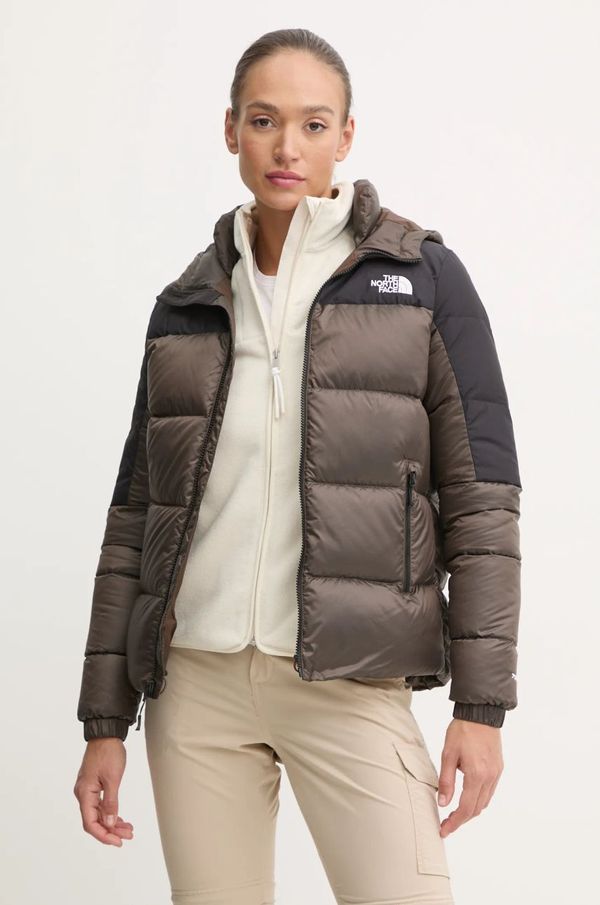 The North Face Sportska pernata jakna The North Face Diablo Down 2.0 boja: smeđa, za zimu, NF0A898Z0BI1