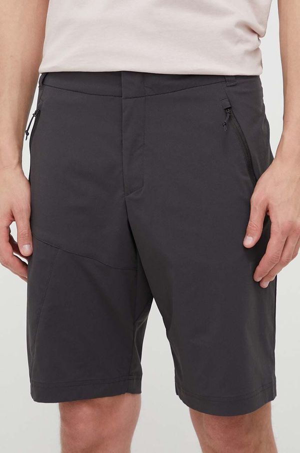 Jack Wolfskin Sportske kratke hlače Jack Wolfskin Glastal za muškarce, boja: crna