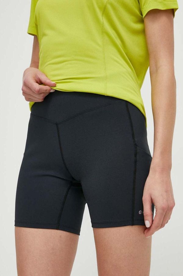 Montane Sportske kratke hlače Montane Ineo Lite za žene, boja: crna, bez uzorka, visoki struk, FINLS17