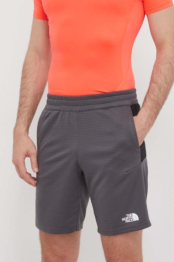 The North Face Sportske kratke hlače The North Face Mountain Athletics za muškarce, boja: siva, NF0A87J4WUO1