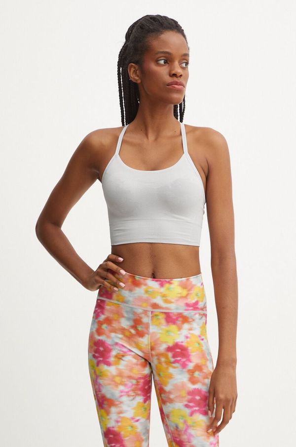 adidas by Stella McCartney Sportski grudnjak adidas by Stella McCartney boja: siva, s uzorkom, IW6361