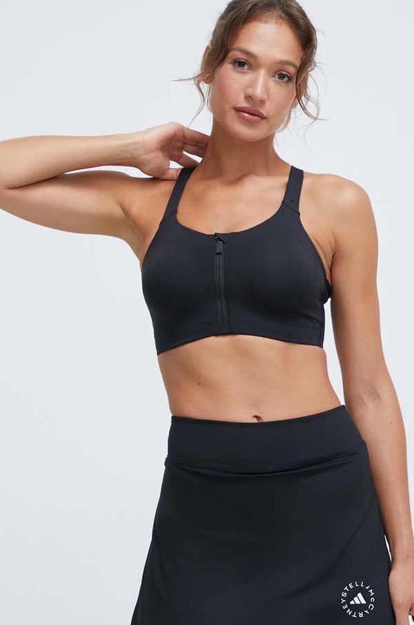 adidas Performance Sportski grudnjak adidas Performance TLRD Impact Luxe boja: crna, bez uzorka