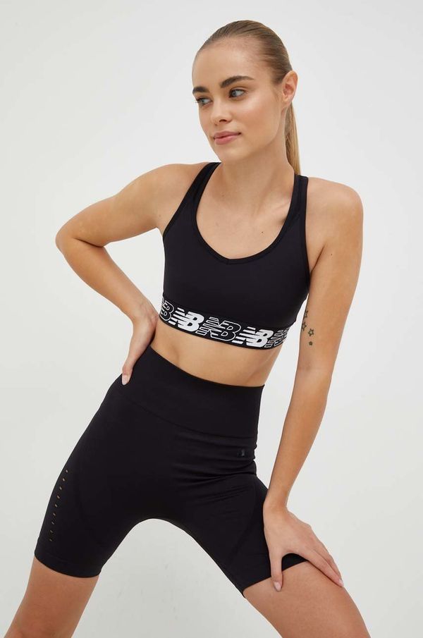 New Balance Sportski grudnjak New Balance Pace Bra 3.0 boja: crna