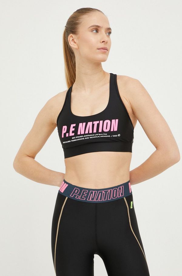 P.E Nation Sportski grudnjak P.E Nation In Play boja: crna