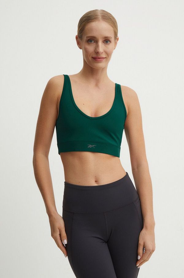 Reebok Sportski grudnjak Reebok Active Collective boja: zelena, bez uzorka, 100205554
