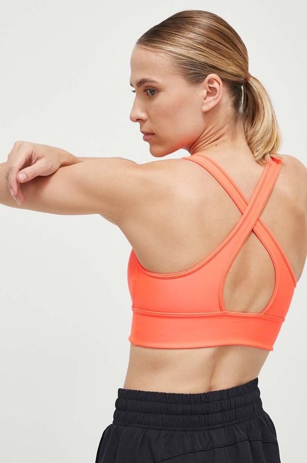 Under Armour Sportski grudnjak Under Armour Crossback boja: narančasta, bez uzorka