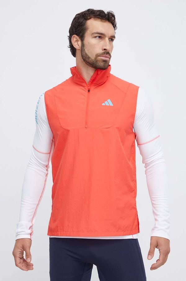 adidas Performance Sportski prsluk adidas Performance Adizero boja: crvena, za prijelazno razdoblje