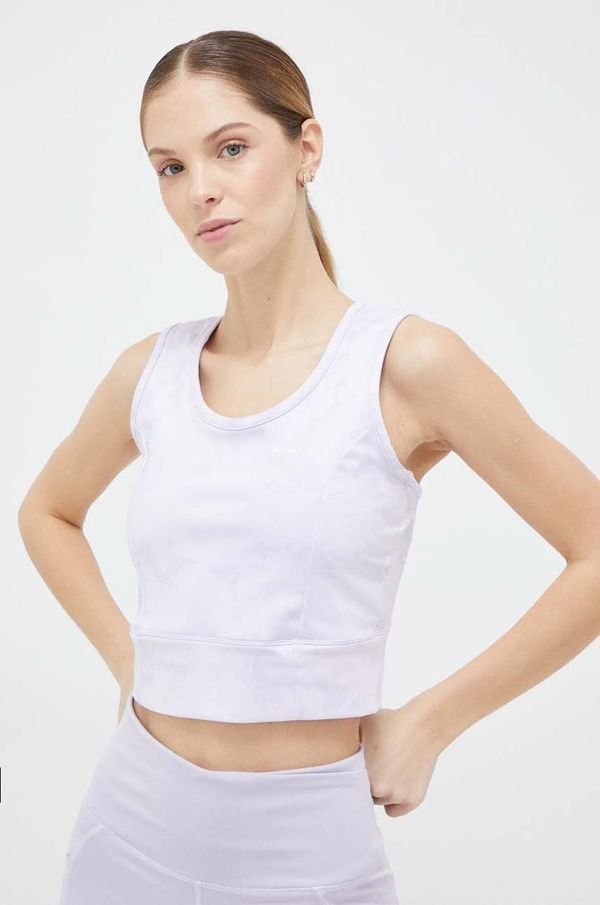 Columbia Sportski top Columbia Windgates II Cropped za žene, boja: ljubičasta