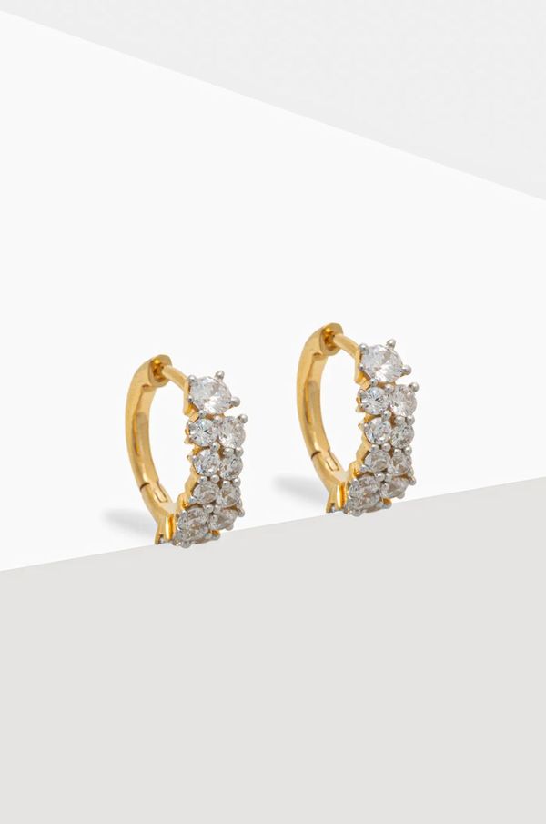 Guess Srebrne naušnice Guess JSBE04 481JW