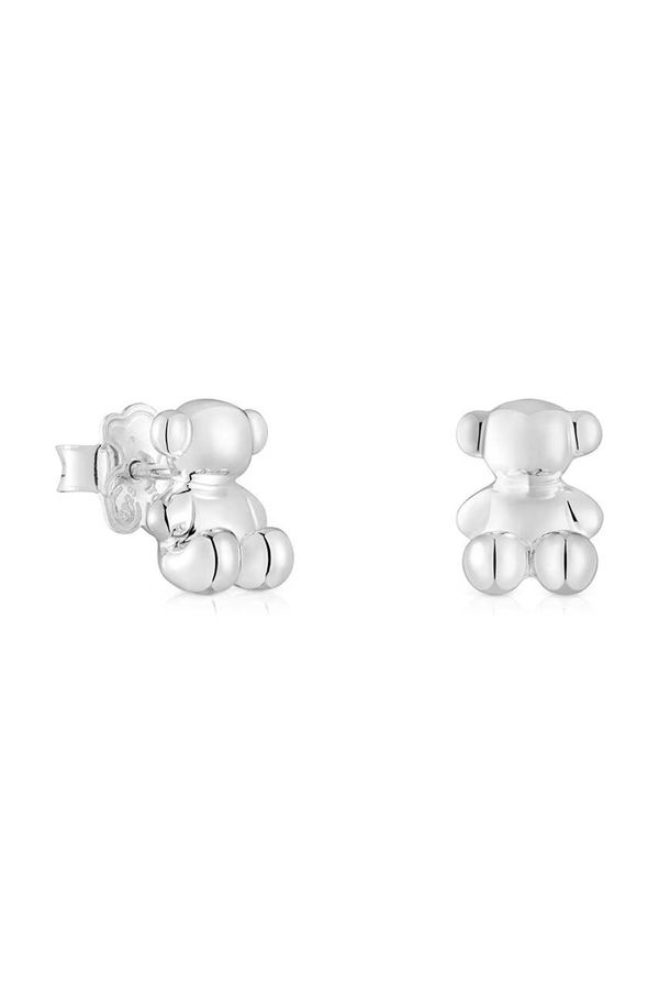 Tous Srebrne naušnice Tous Bold Bear 1004195200