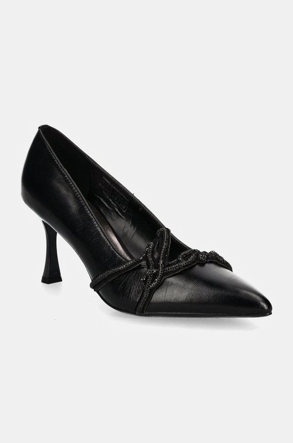 Karl Lagerfeld Štikle Karl Lagerfeld SIENNA boja: crna, KL32724