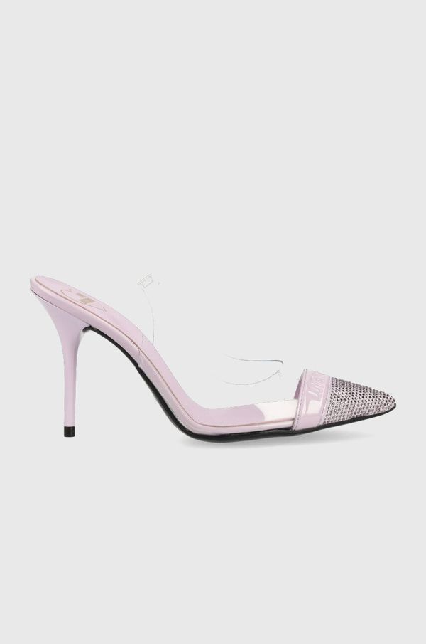 Love Moschino Štikle Love Moschino Scarpad Spillo 95 boja: ljubičasta