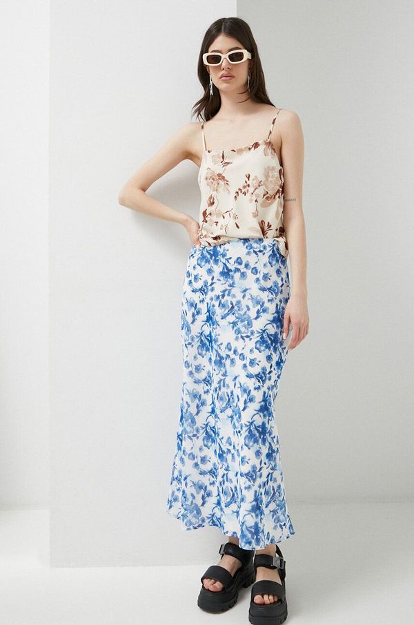 Abercrombie & Fitch Suknja Abercrombie & Fitch midi, širi se prema dolje