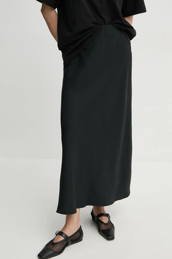 By Malene Birger Suknja By Malene Birger BOSHAN boja: crna, midi, ravna, Q71875018Z