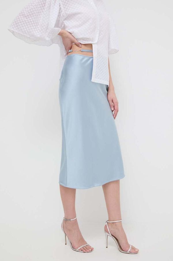 Karl Lagerfeld Suknja Karl Lagerfeld midi, ravna