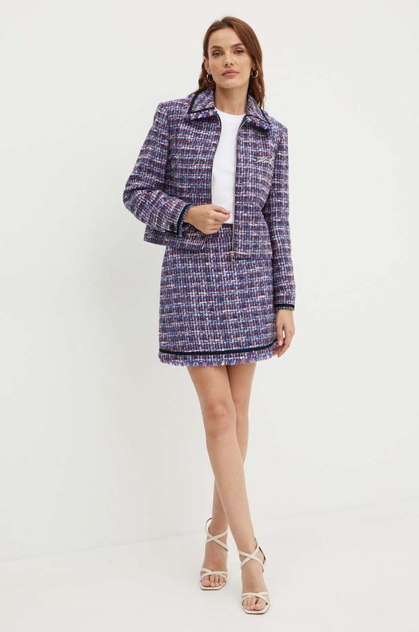 Karl Lagerfeld Suknja Karl Lagerfeld mini, ravna, 245W1202