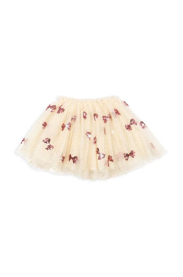 Konges Sløjd Suknja Konges Sløjd YVONNE SKIRT boja: bež, mini, širi se prema dolje, KS102157