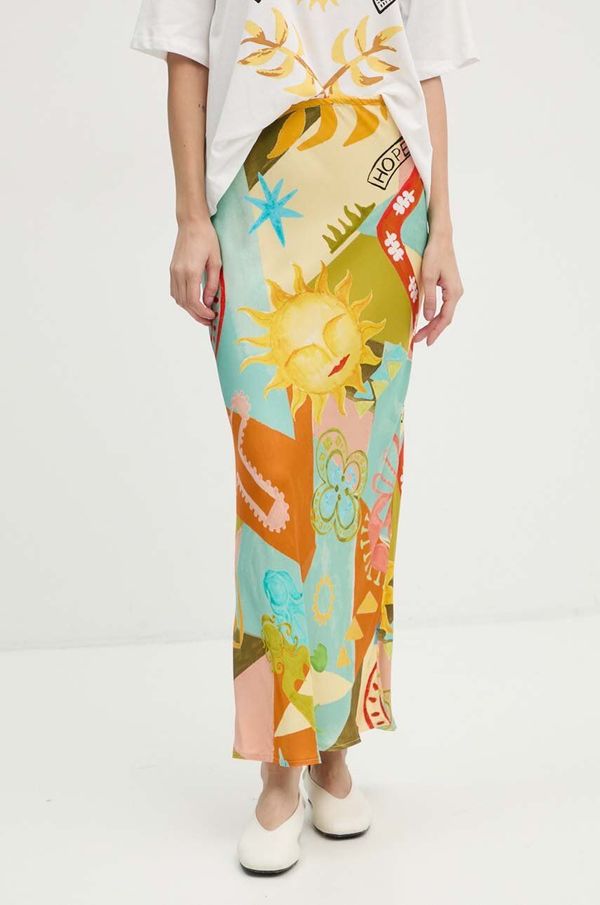 Never Fully Dressed Suknja Never Fully Dressed Multi Sundazed Summer Dorris Skirt maxi, ravna, NFDSk546