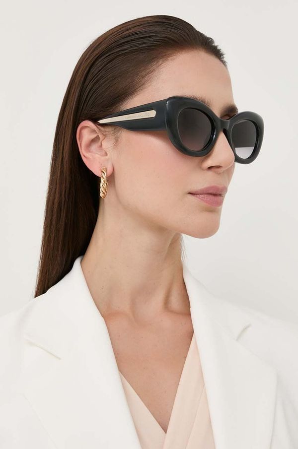 Alexander McQueen Sunčane naočale Alexander McQueen AM0403S za žene, boja: crna
