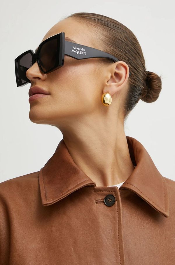 Alexander McQueen Sunčane naočale Alexander McQueen za žene, boja: crna, AM0467S