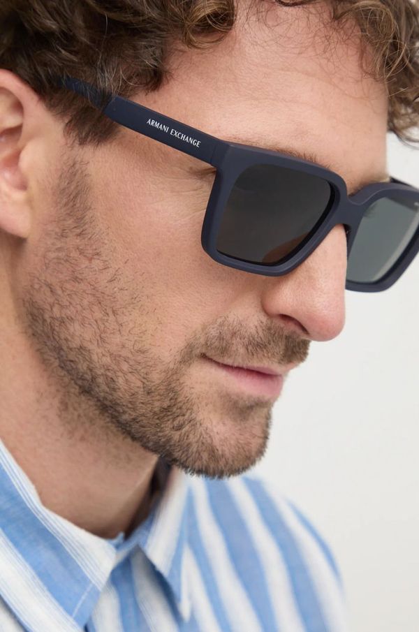 Armani Exchange Sunčane naočale Armani Exchange za muškarce, boja: crna, 0AX4147S