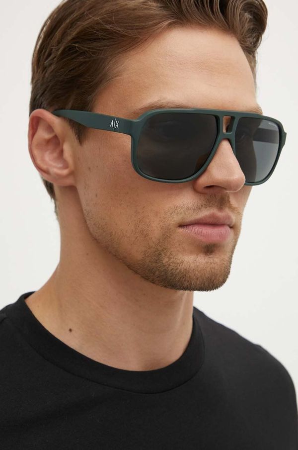 Armani Exchange Sunčane naočale Armani Exchange za muškarce, boja: smeđa, 0AX4104S