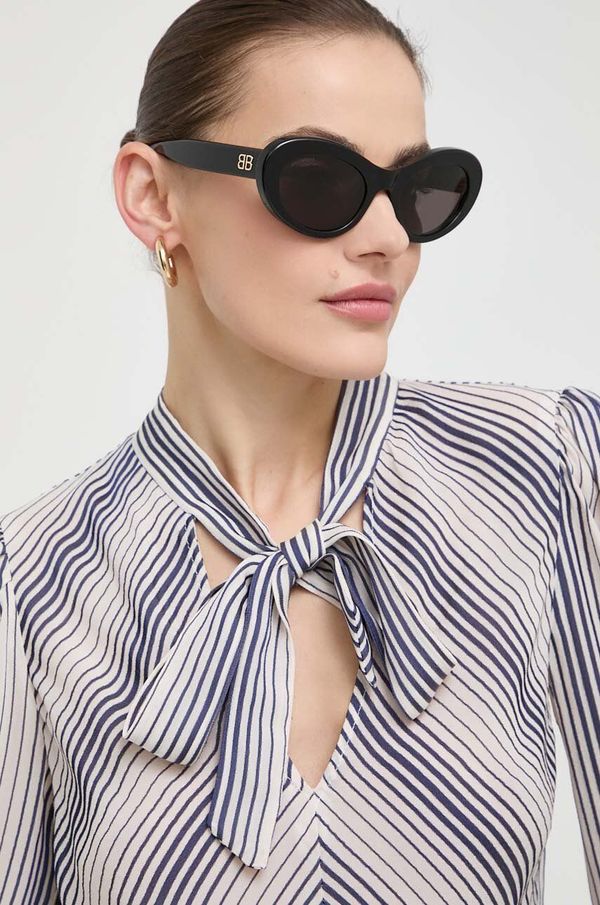 Balenciaga Sunčane naočale Balenciaga za žene, boja: crna