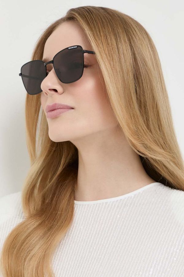 Balenciaga Sunčane naočale Balenciaga za žene, boja: crna