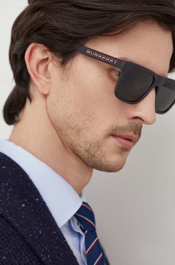 Burberry Sunčane naočale Burberry za muškarce, boja: siva, 0BE4402U