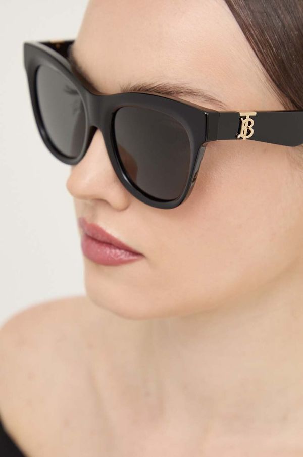 Burberry Sunčane naočale Burberry za žene, boja: crna, 0BE4418