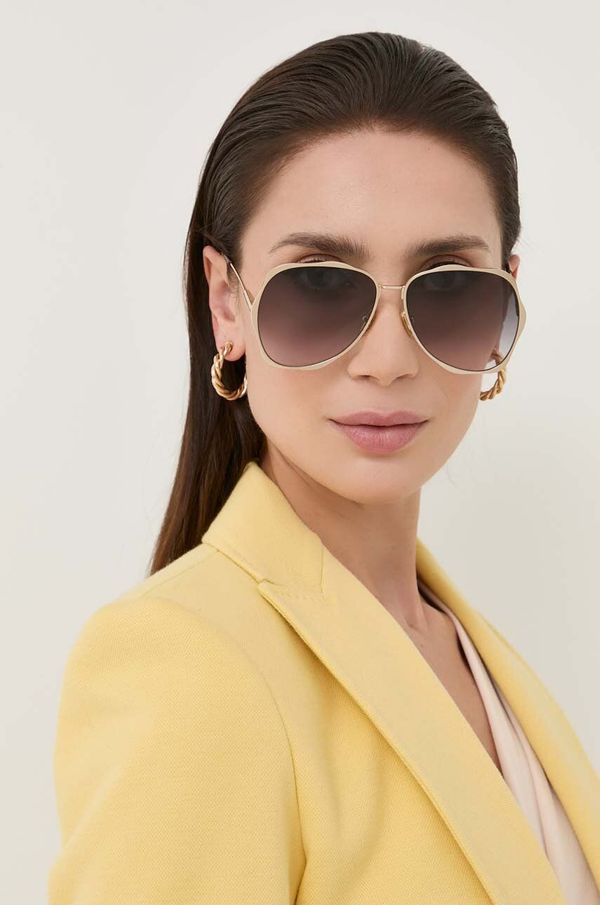 Chloe Sunčane naočale Chloé CH0183S za žene, boja: zlatna