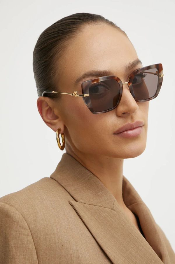 Dolce & Gabbana Sunčane naočale Dolce & Gabbana za žene, boja: smeđa, 0DG4474