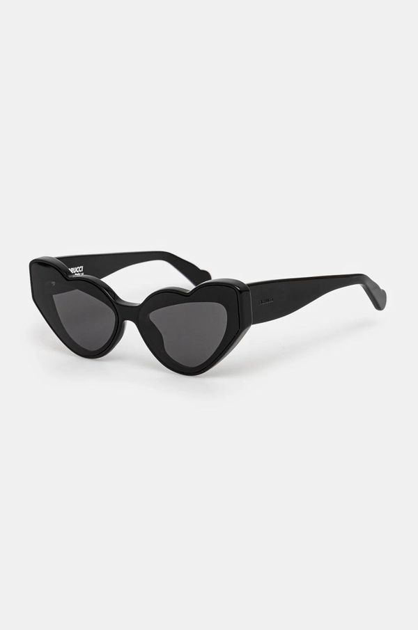 Fiorucci Sunčane naočale Fiorucci Heart za žene, boja: crna, U01FPASU133AC03BK01
