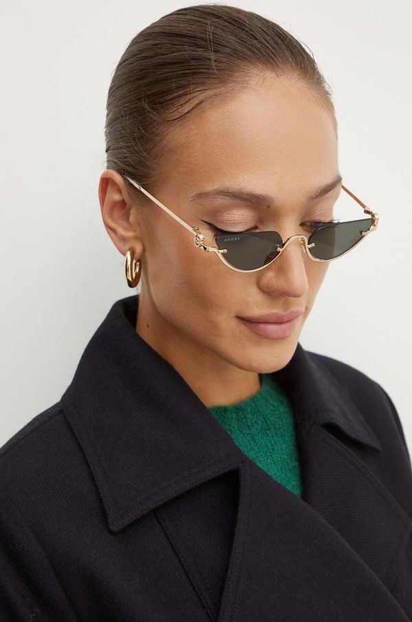 Gucci Sunčane naočale Gucci za žene, boja: crna, GG1603S