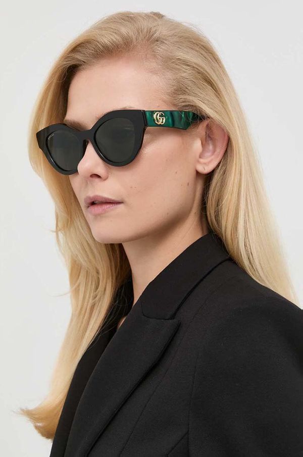 Gucci Sunčane naočale Gucci za žene, boja: zelena