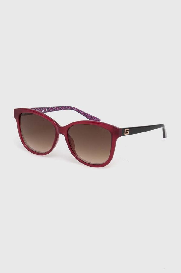 Guess Sunčane naočale Guess za žene, boja: ljubičasta, GU7920_5869G