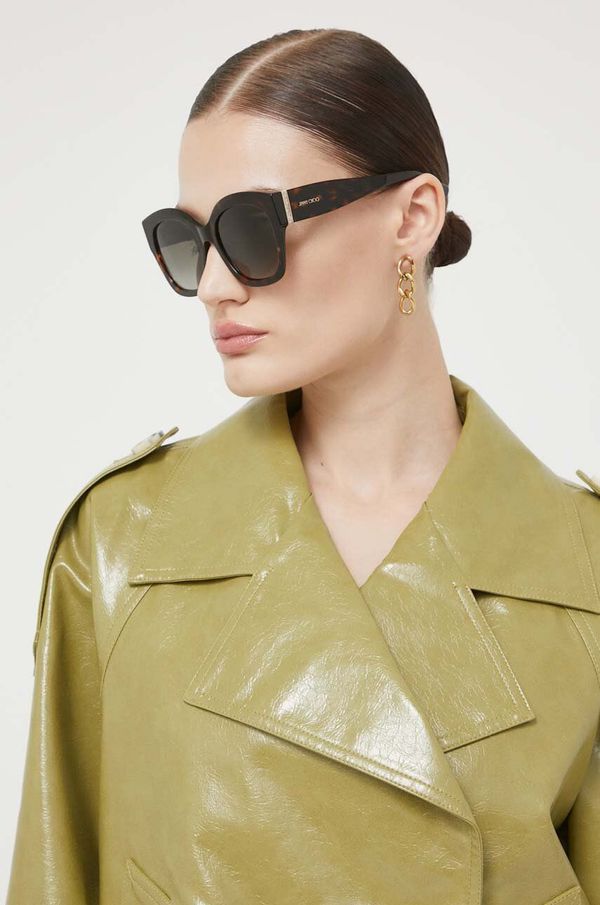 Jimmy Choo Sunčane naočale Jimmy Choo za žene, boja: smeđa