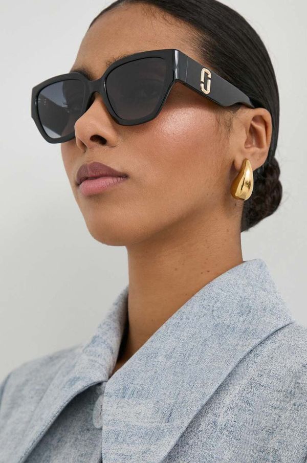 Marc Jacobs Sunčane naočale Marc Jacobs za žene, boja: crna
