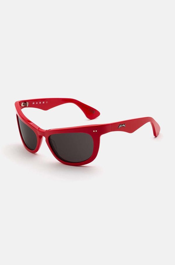Marni Sunčane naočale Marni Isamu Solid Red boja: crvena, EYMRN00053.007.1TZ