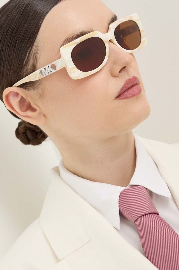 Michael Kors Sunčane naočale Michael Kors BORDEAUX za žene, boja: bež, 0MK2215