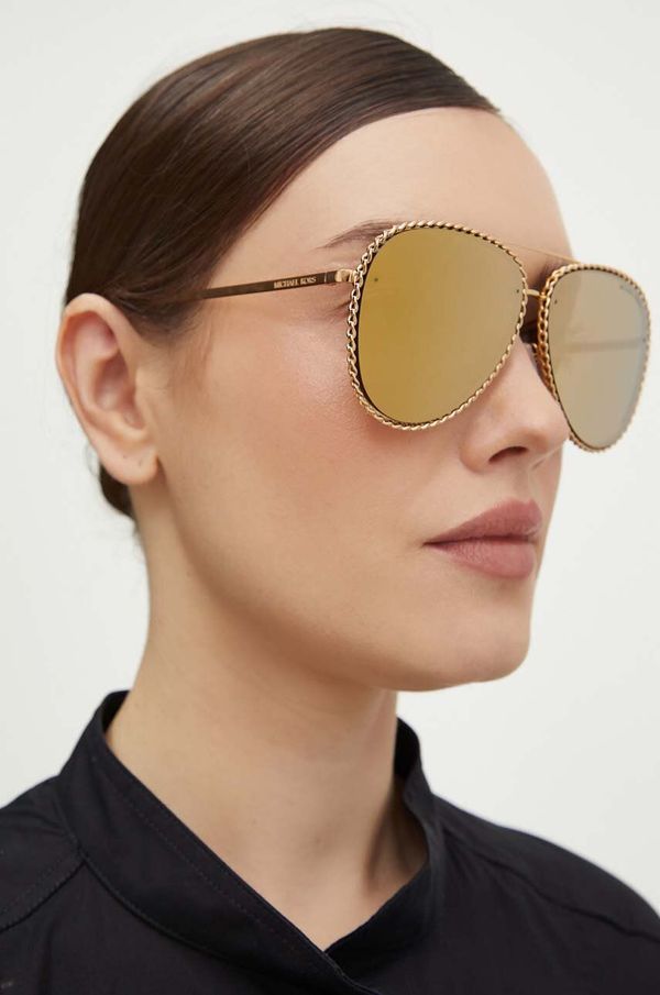 Michael Kors Sunčane naočale Michael Kors PORTOFINO za žene, boja: zlatna, 0MK1147